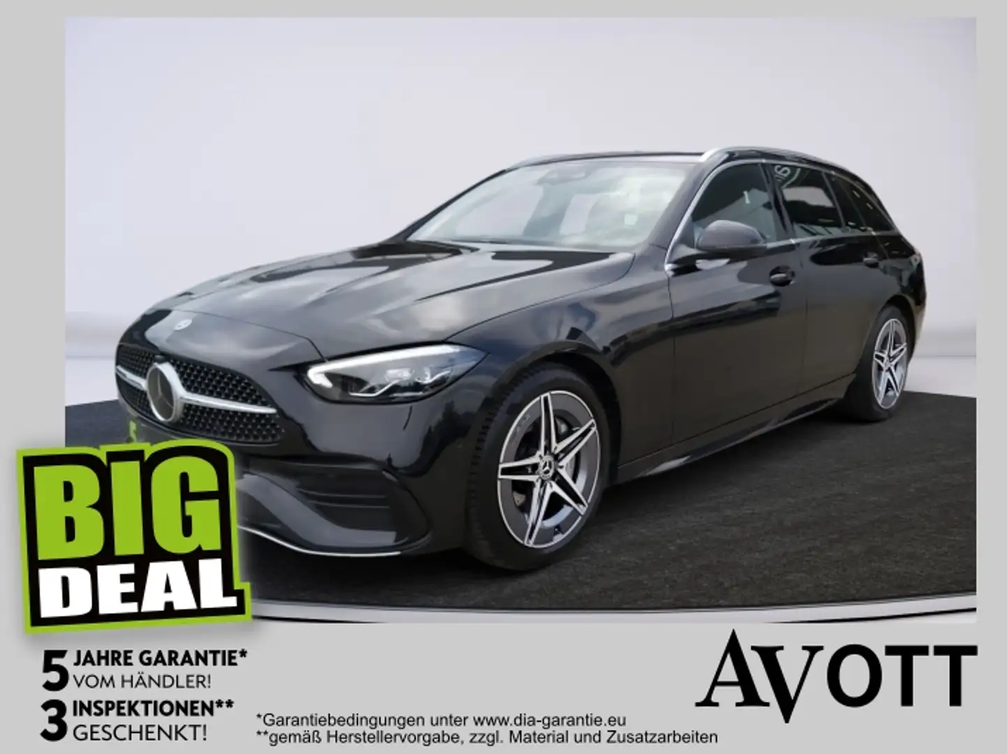Mercedes-Benz C 220 d T AMG-Line Grau - 1