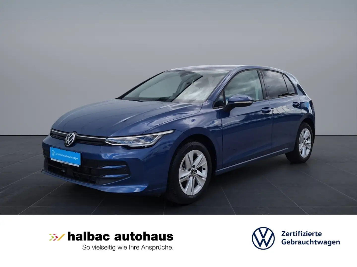 Volkswagen Golf 1.5 TSI +NAVI+LED+PDC+SHZ+APPCONN+ACC+CLIMATR+ Blau - 1