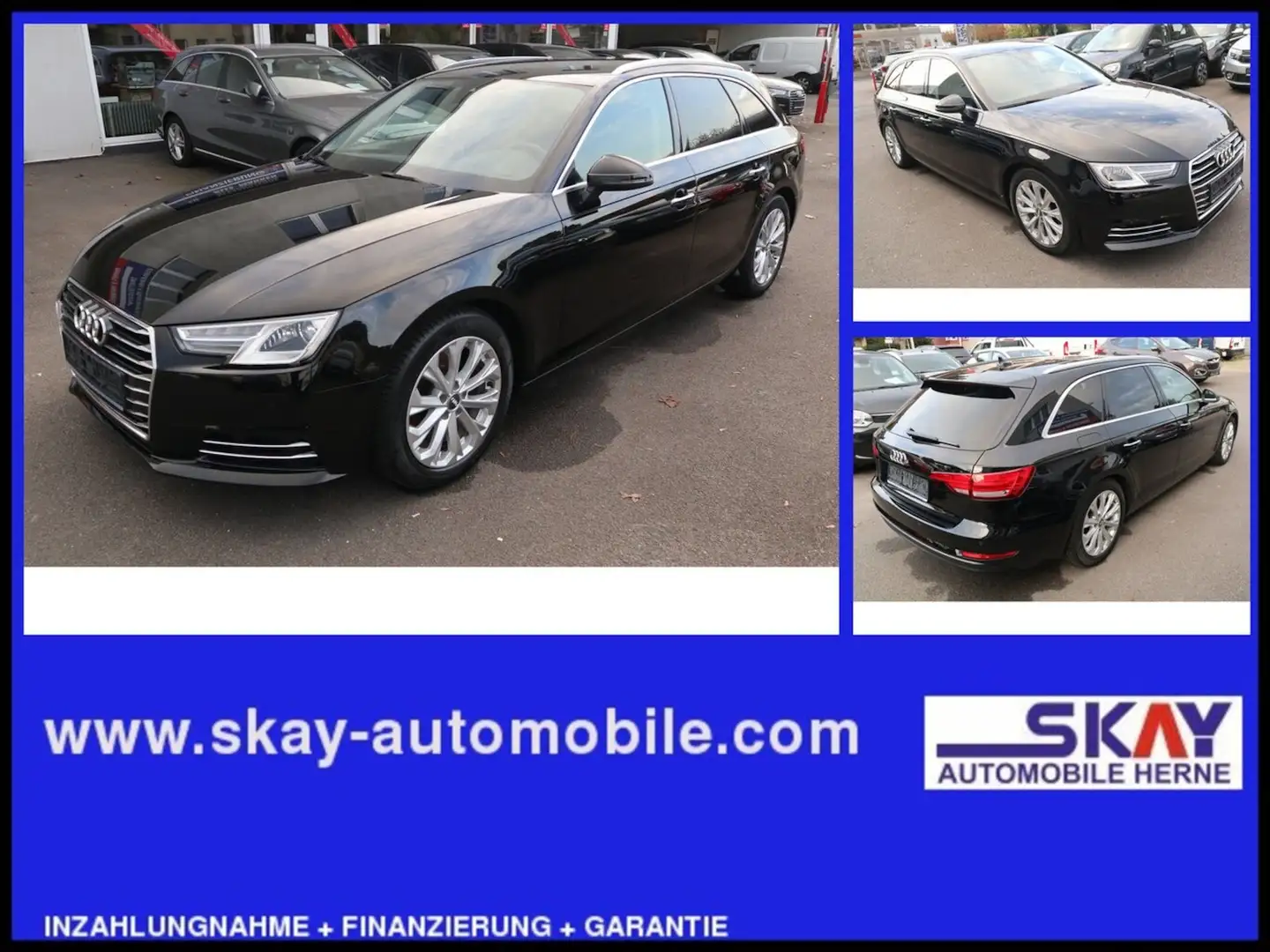 Audi A4 design ultra Zwart - 1