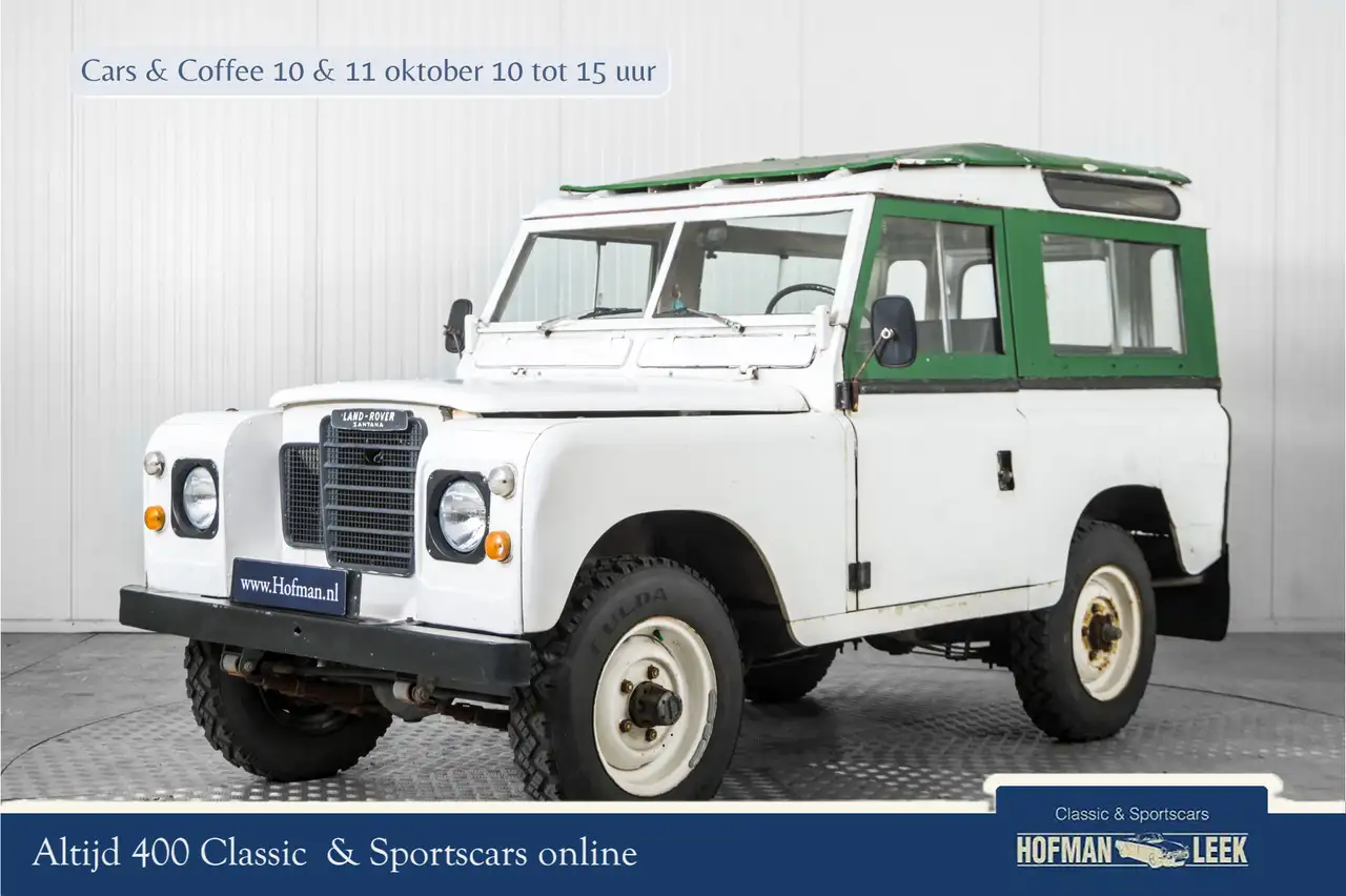Land Rover Defender 88 serie III overdrive Santana, foto 1
