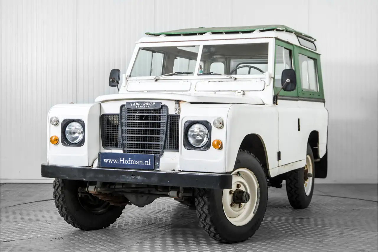 Land Rover Defender 88 serie III overdrive Santana, foto 3