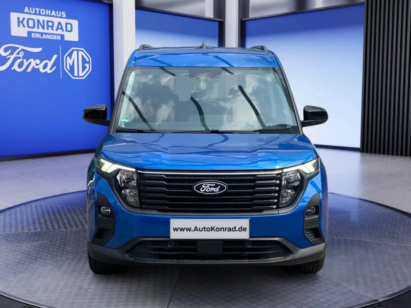 Ford Tourneo Courier Tourneo Courier 1.0 EcoBoost Aut. TITANIUM *Navi* Bleu - 2