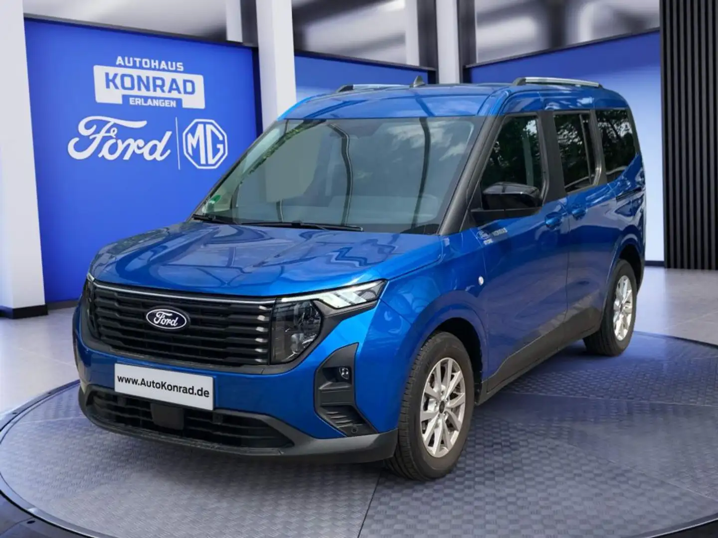 Ford Tourneo Courier Tourneo Courier 1.0 EcoBoost Aut. TITANIUM *Navi* Bleu - 1