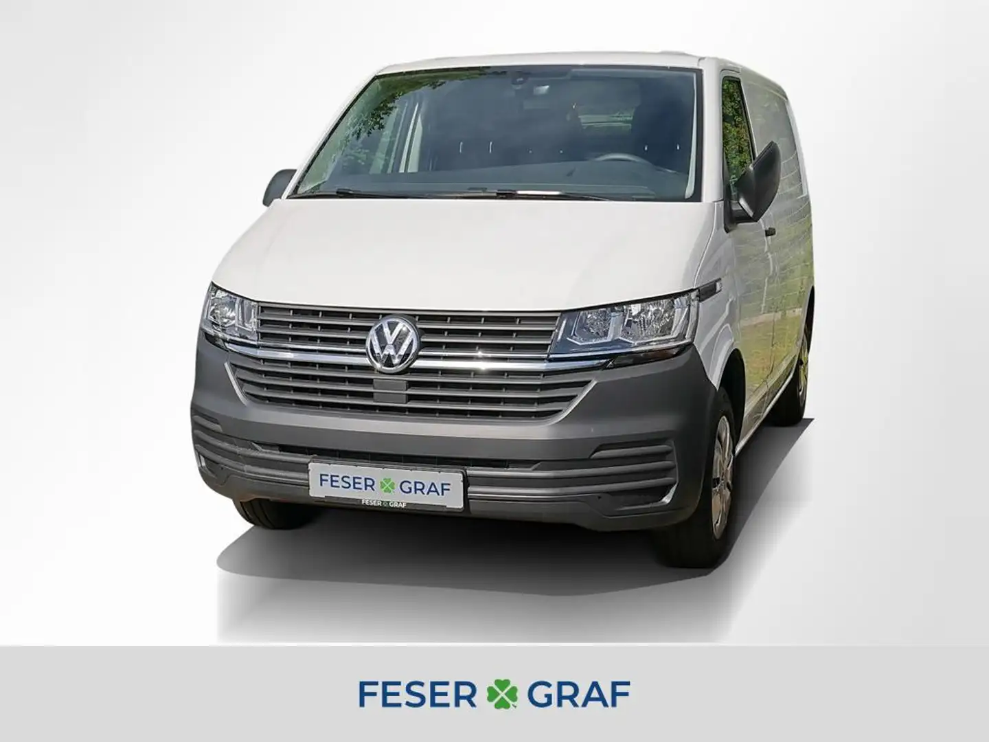 Volkswagen T6.1 Transporter Kasten 2.0 TDI Klima Blanc - 1