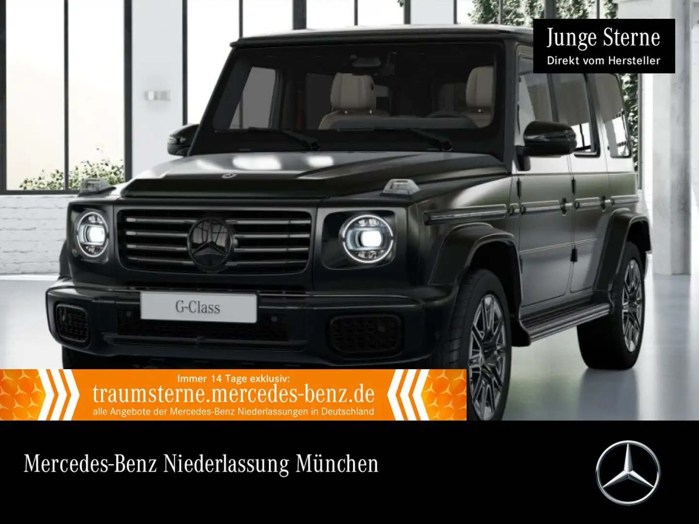 Mercedes-Benz G 500 Exclusive Burmester 3D AMG Fondent 360° SHD Schwarz - 1