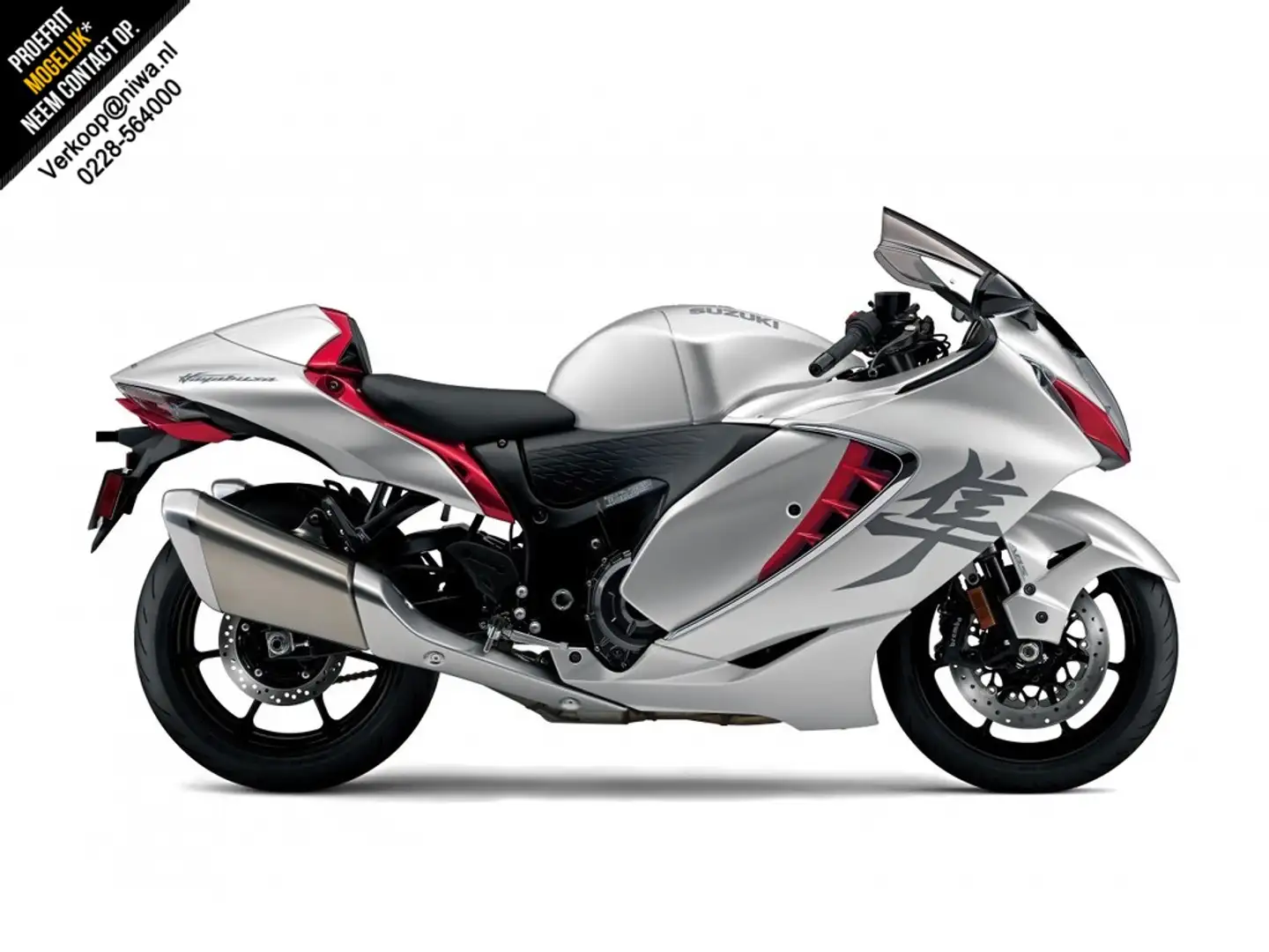 Suzuki GSX 1300 GSX-R Hayabusa Biały - 1