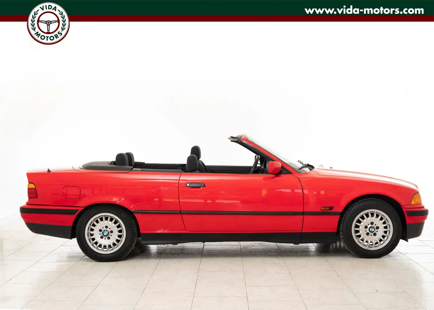 BMW 318 318i Cabrio * 1 PROP * PRIMA VERNICE * TAGLIANDATA Rosso - 2