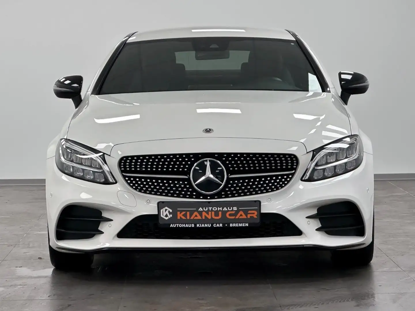 Mercedes-Benz C 200 Coupe AMG.LED.KAM.NAVI.TOTWINKEL.WIDE Blanc - 2