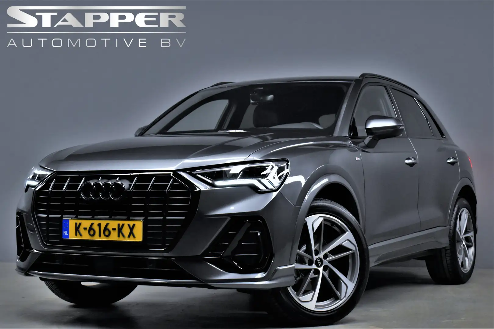 Audi Q3 35 TFSI 150pk Automaat 3X S-Line Org.NL CarPlay/Vi Grijs - 1