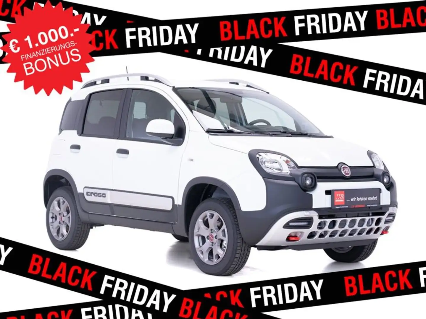 Fiat Panda Cross 4x4 -BLACK FRIDAY WEEK- Wit - 1