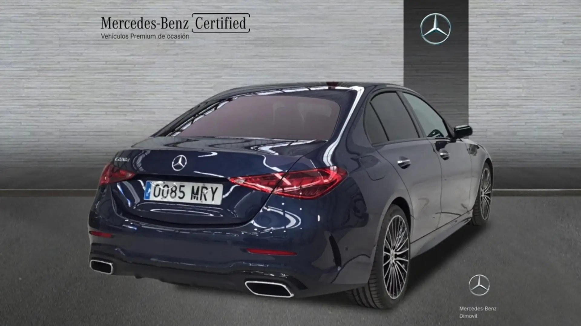 Mercedes-Benz C 220 -CLASS D Bleu - 2