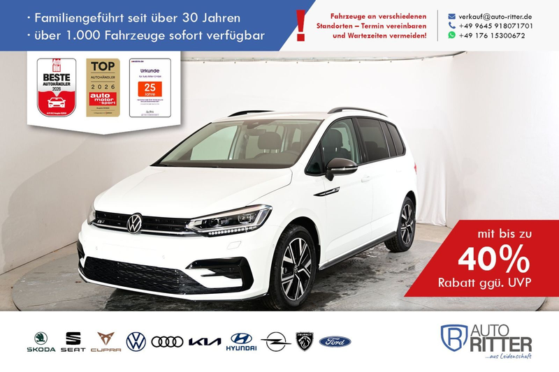 Volkswagen Touran Highline R-Line ACC|AHK|RFK|7-Sitze|LE...