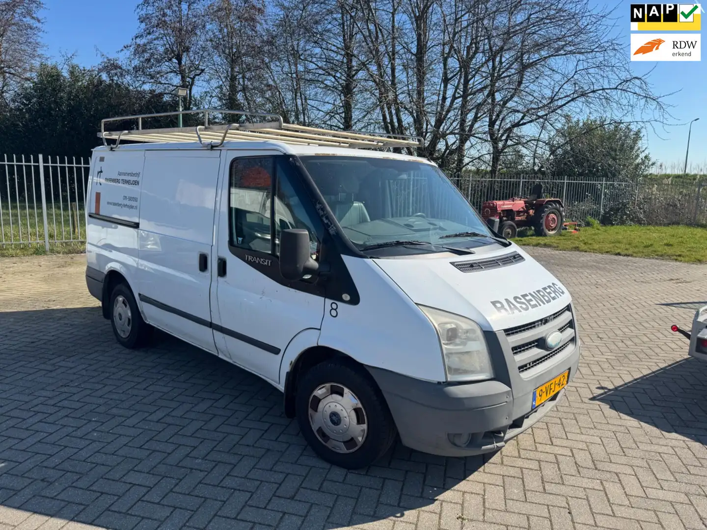 Ford Transit 260S 2.2 TDCI Blanc - 1