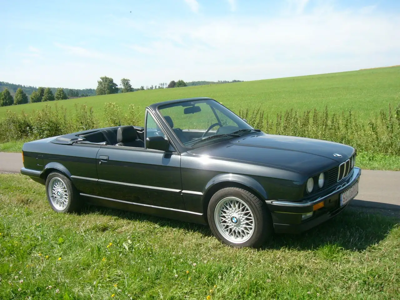 BMW 325i Cabrio E30 - VFL Chrommodell Originalzustand, foto 5