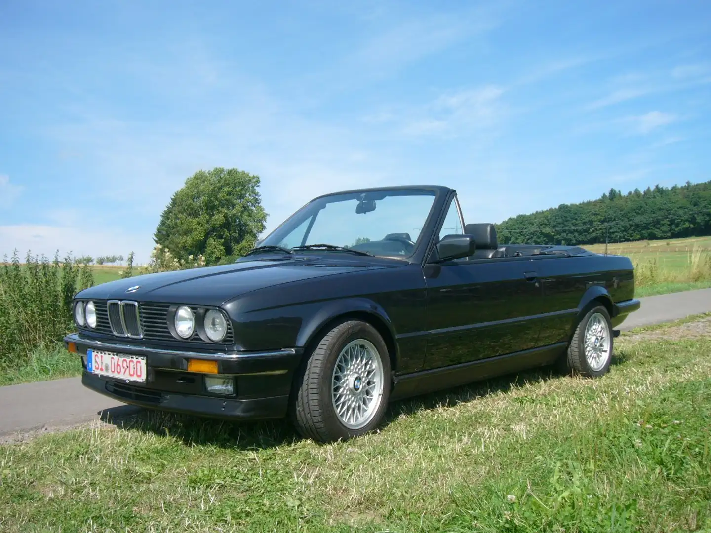 BMW 325 325i Cabrio E30 - VFL Chrommodell Originalzustand Noir - 1