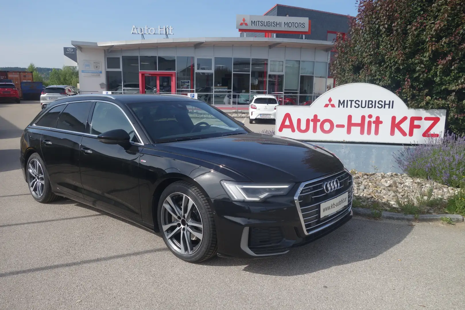 Audi A6 Avant 45 TDI quattro sport S-tronic***3xS-line*** Zwart - 1