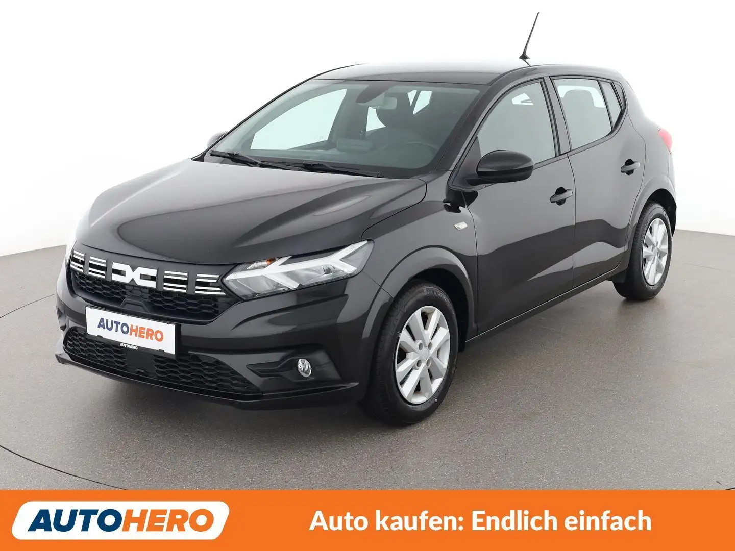 Dacia Sandero 1.0 SCe Expression Schwarz - 1
