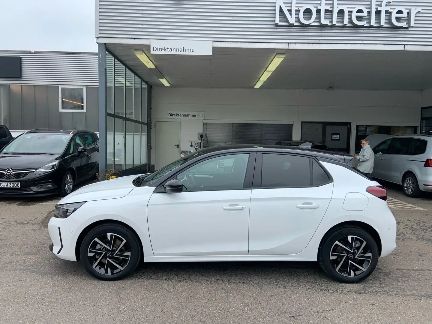Opel Corsa F GS 1.2 DIT 101 PS 6 Gang 3 JahreGarantie Blanc - 1