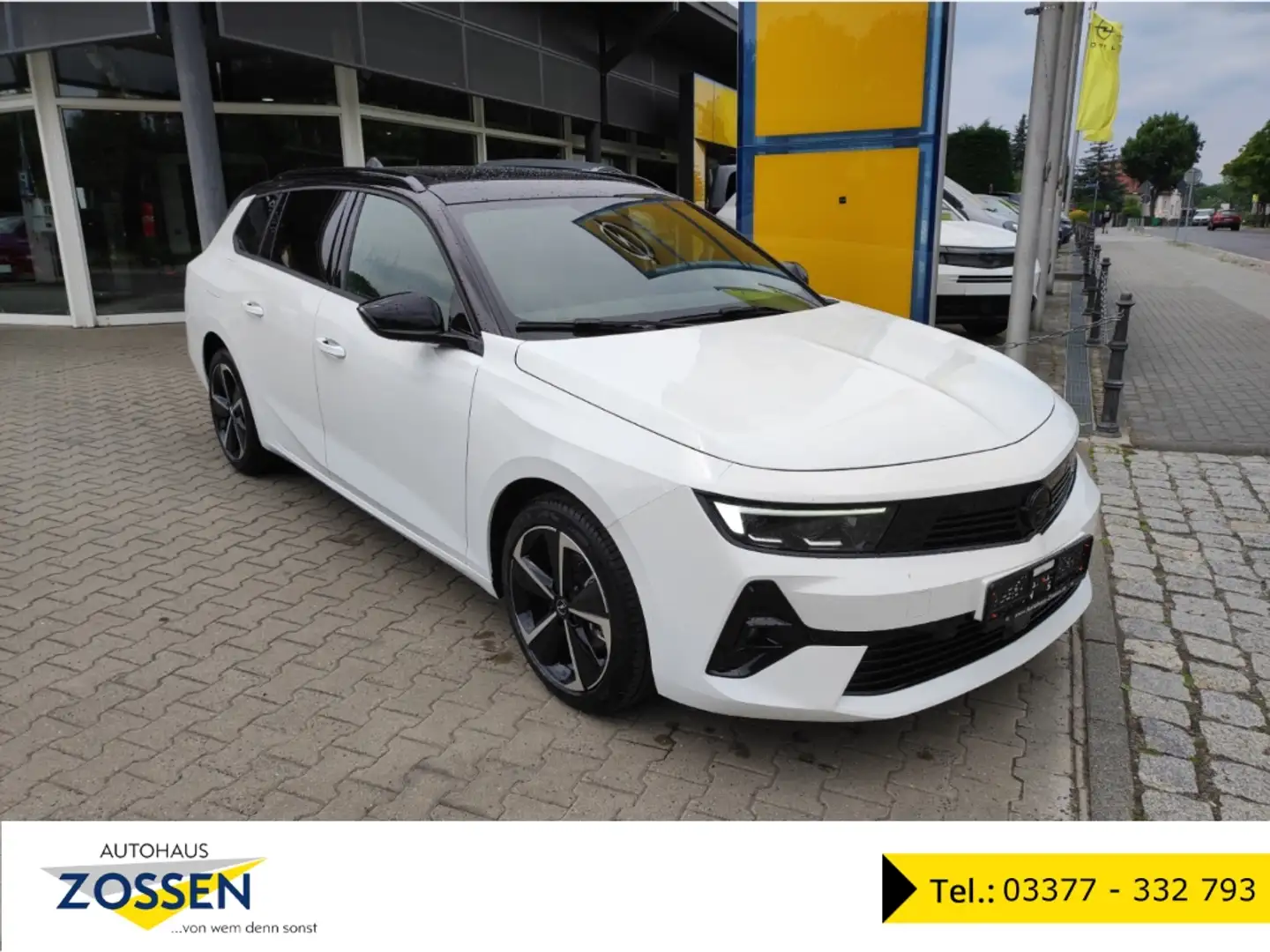 Opel Astra L ST GS HUD El. Panodach Navi 360 Kamera Weiß - 1
