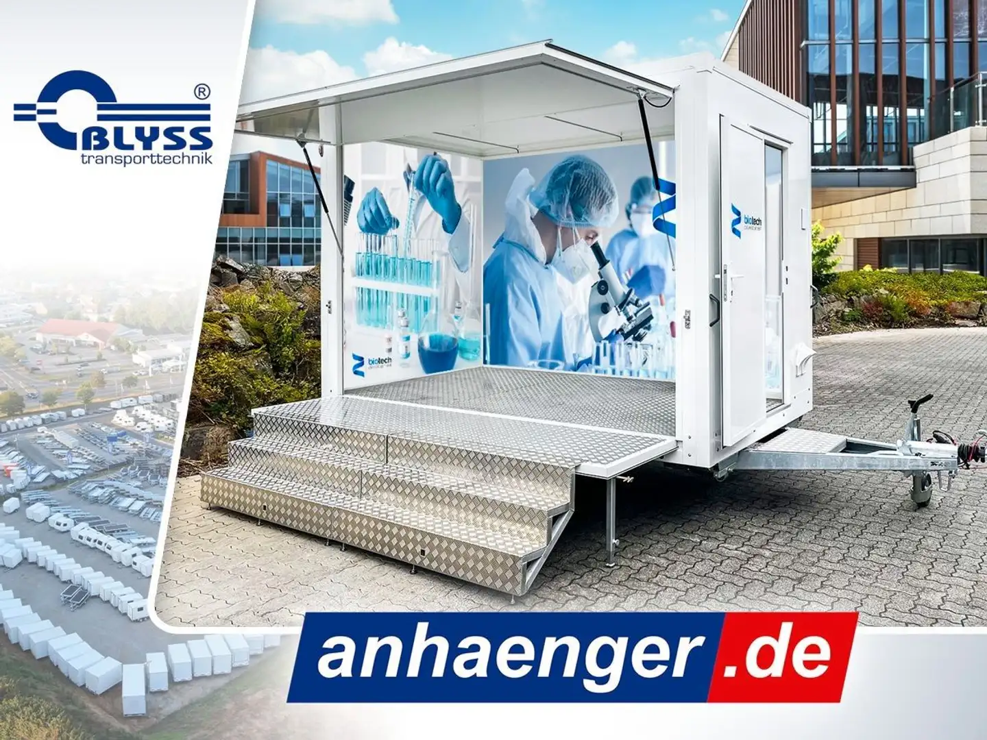 Blyss Eventanhänger Messeanhänger 350x200x230cm 1800kg - 1