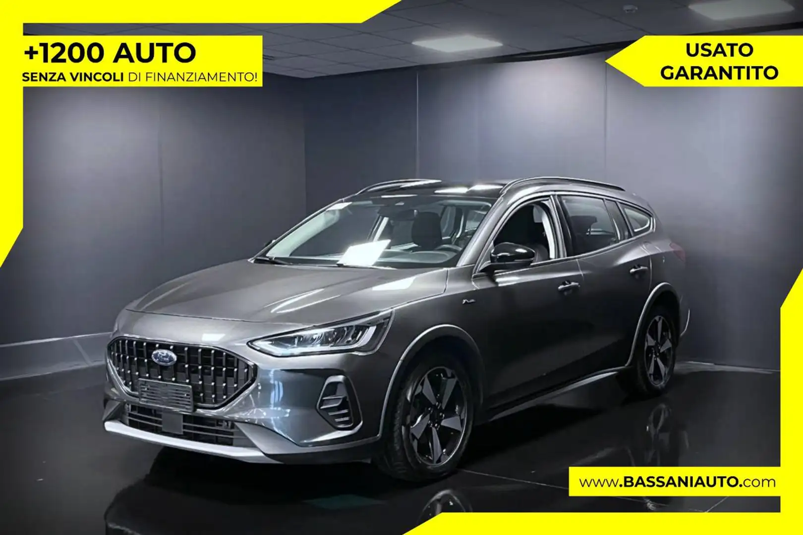 Ford Focus 1.0 EcoBoost Hybrid 125 CV SW Active Gris - 1