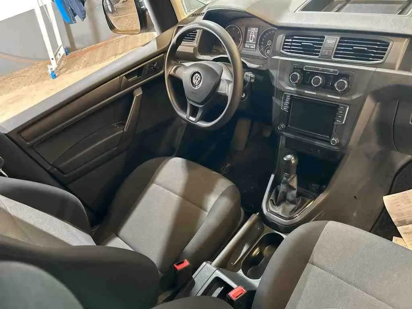 Volkswagen Caddy Kasten 2.0 TDI RFK/NAVI/AHK/TEL Weiß - 1