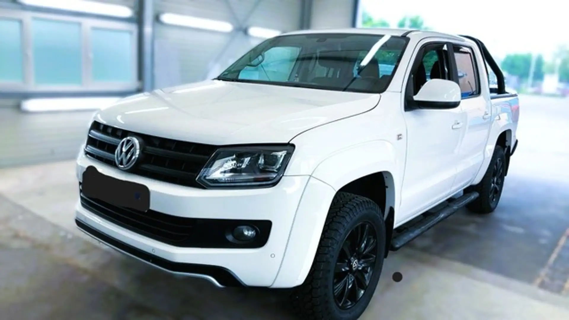Volkswagen Amarok 2. 0TDi 4x4Atacama DoubleCab Navi/Ahk Blanco - 1