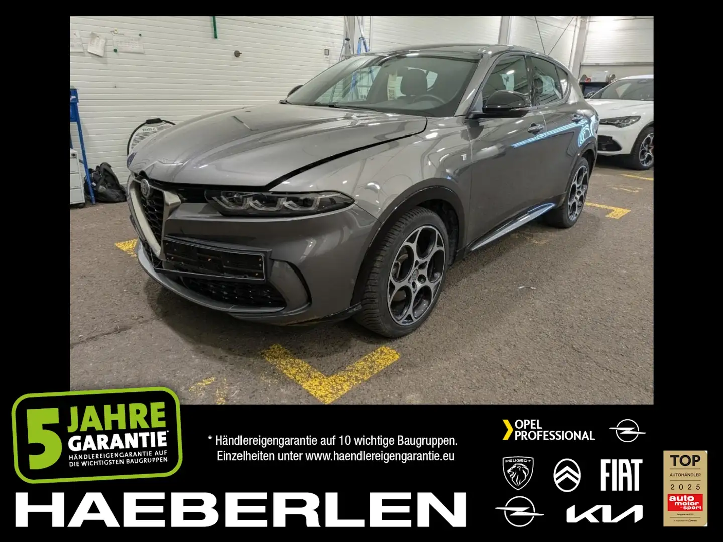 Alfa Romeo Tonale 1.5 Ti ACC+LED+Navi+SHZ+Winterp.+2xKlima Gris - 1