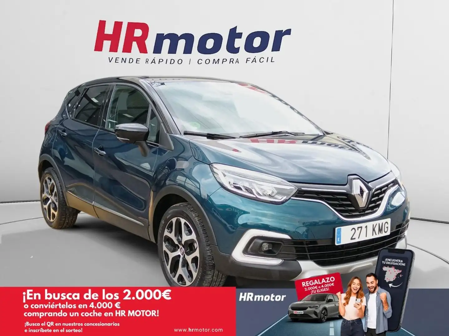 Renault Captur Zen Bleu - 1