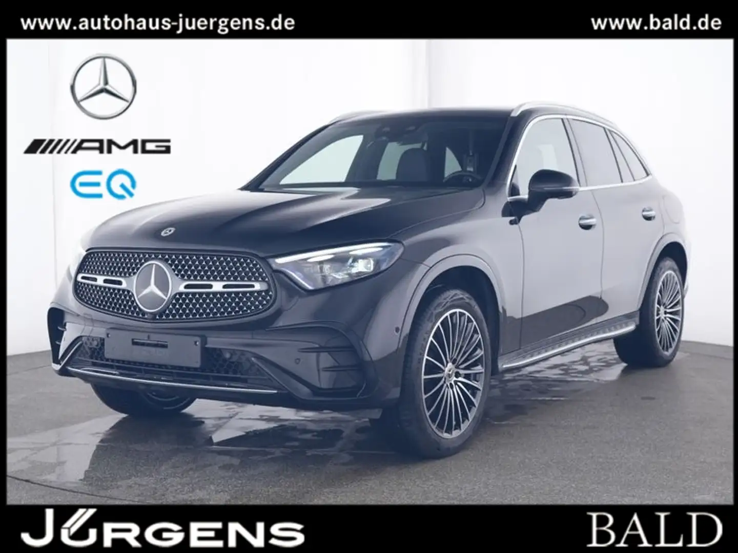 Mercedes-Benz GLC 400 e 4M AMG-Sport/Pano/Burm/AHK/Distr/20' Noir - 2