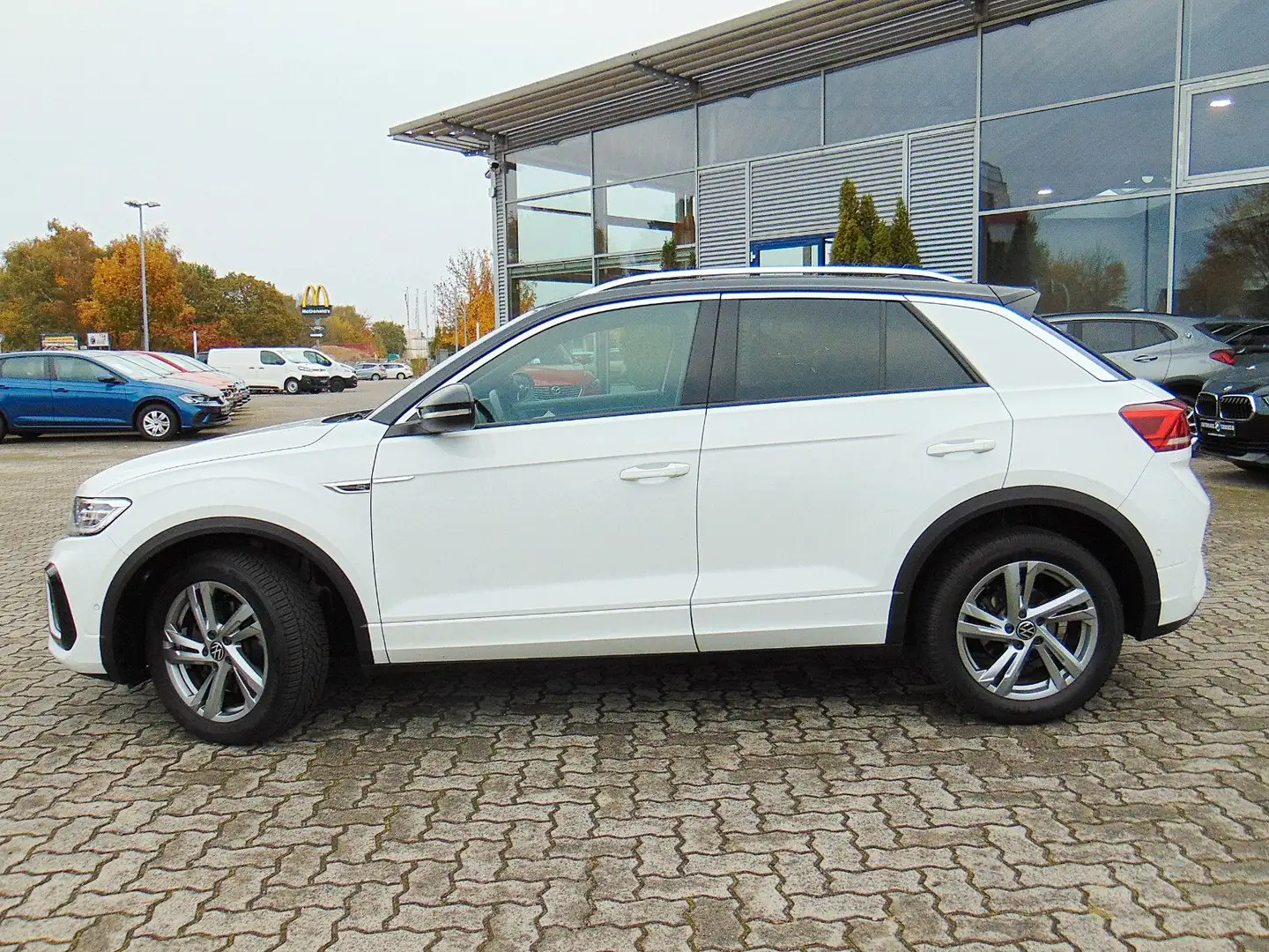 Volkswagen T-Roc 2.0 TDI DSG R-Line - Virtual - AHK - Cam - Weiß - 2
