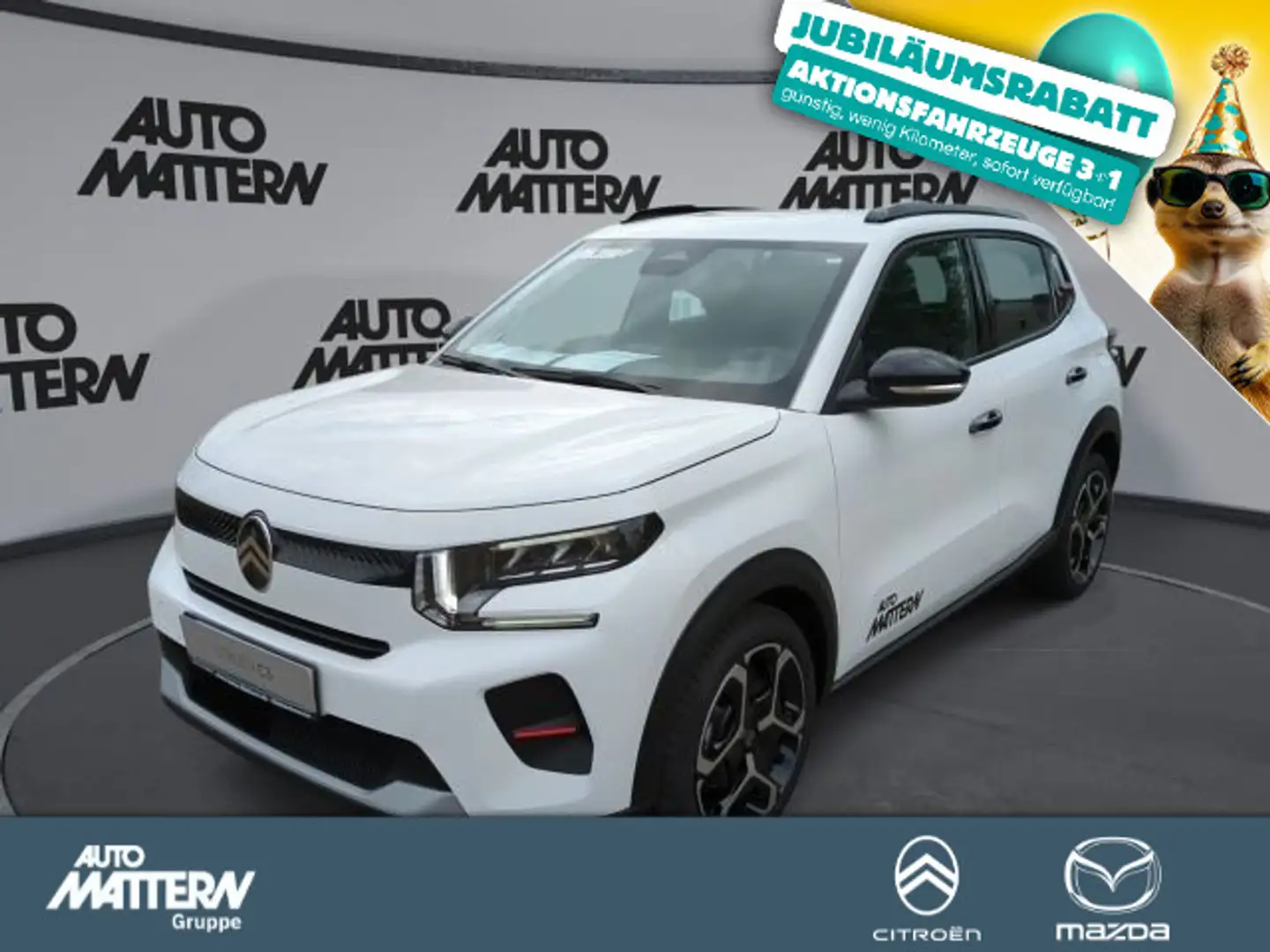 Citroen C3 1.2 Turbo 100 YOU Plus Paket Blanc - 1