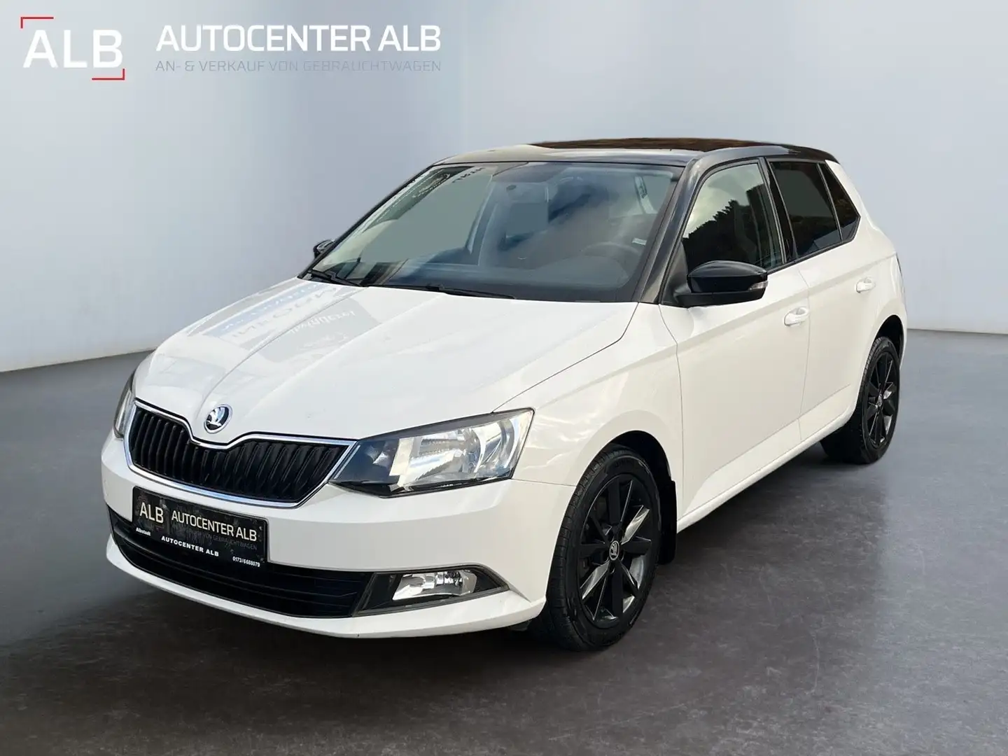 Skoda Fabia Ambition/KLIMA/TEMPOMAT/1.HAND/TOP Weiß - 1