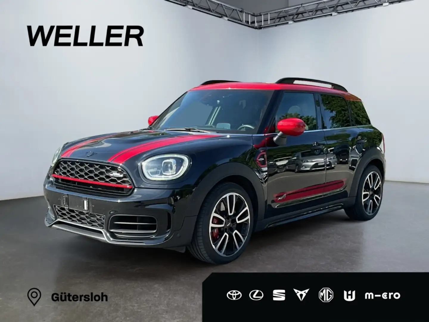 MINI John Cooper Works Countryman All4 JCW Trim *ACC* Czarny - 1