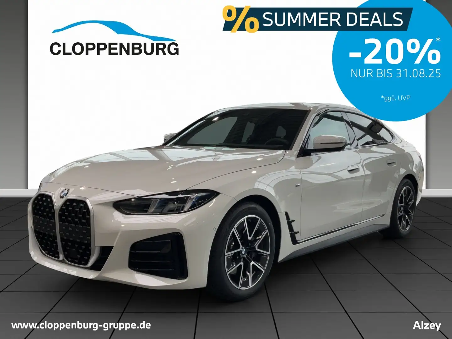 BMW 430 d xDrive Gran Coupé M Sportpaket+LED+Shz+HIFI White - 1