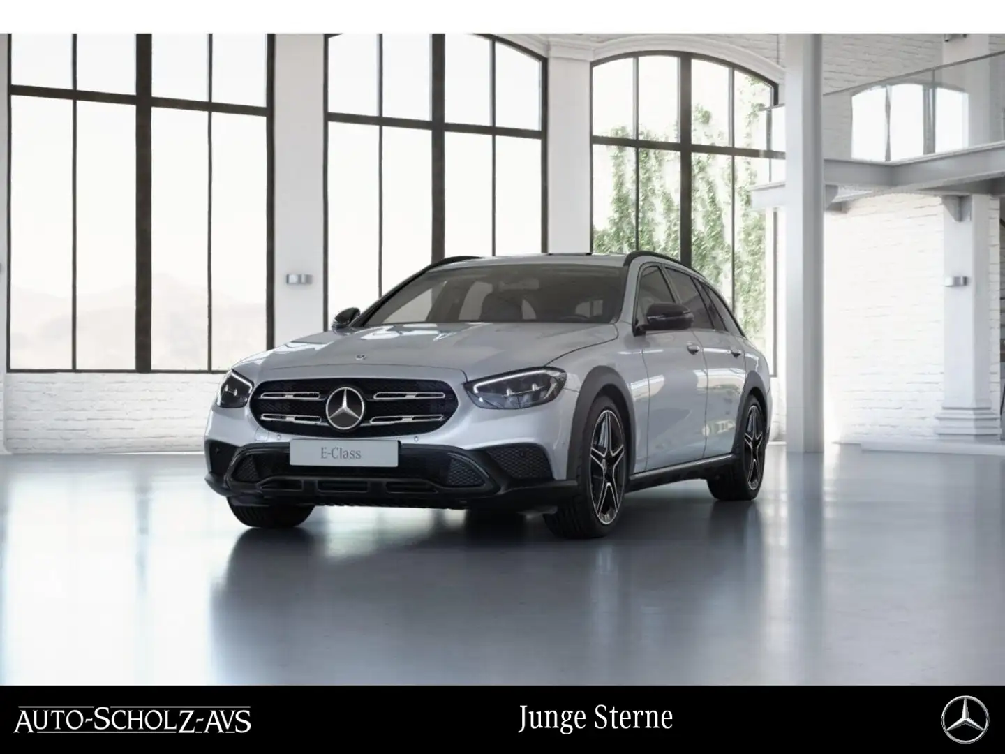 Mercedes-Benz E 220 d 4M T All-Terrain *Night*AHK*Easy-P*Ambi* Silber - 1