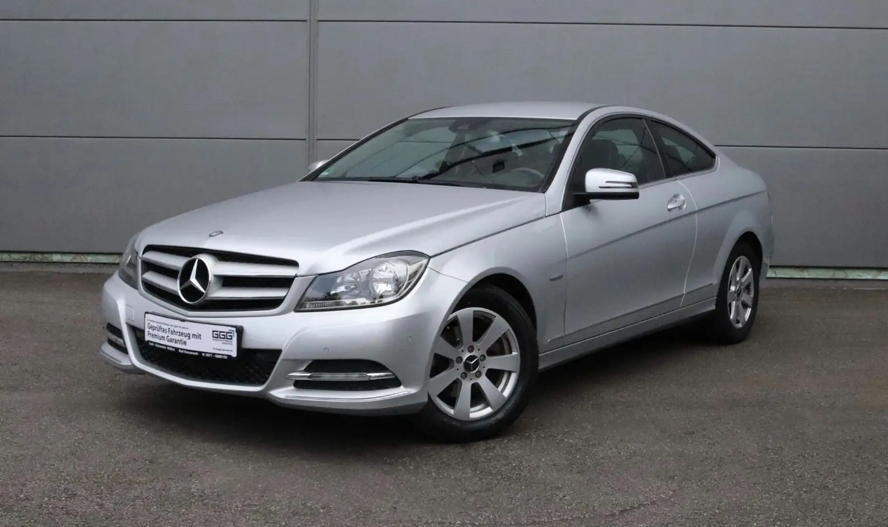 Mercedes-Benz C 180 Coupe CGI BlueEfficiency *Garantie* Silber - 1