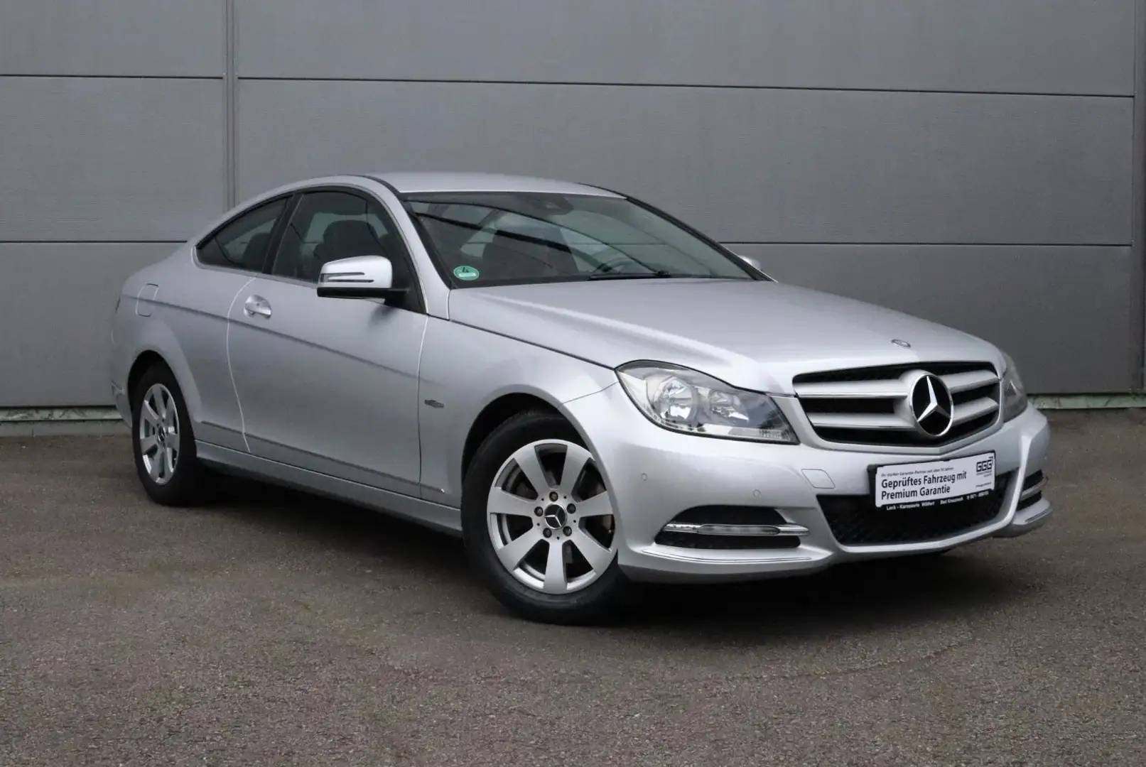 Mercedes-Benz C 180 Coupe CGI BlueEfficiency *Garantie* Silber - 2