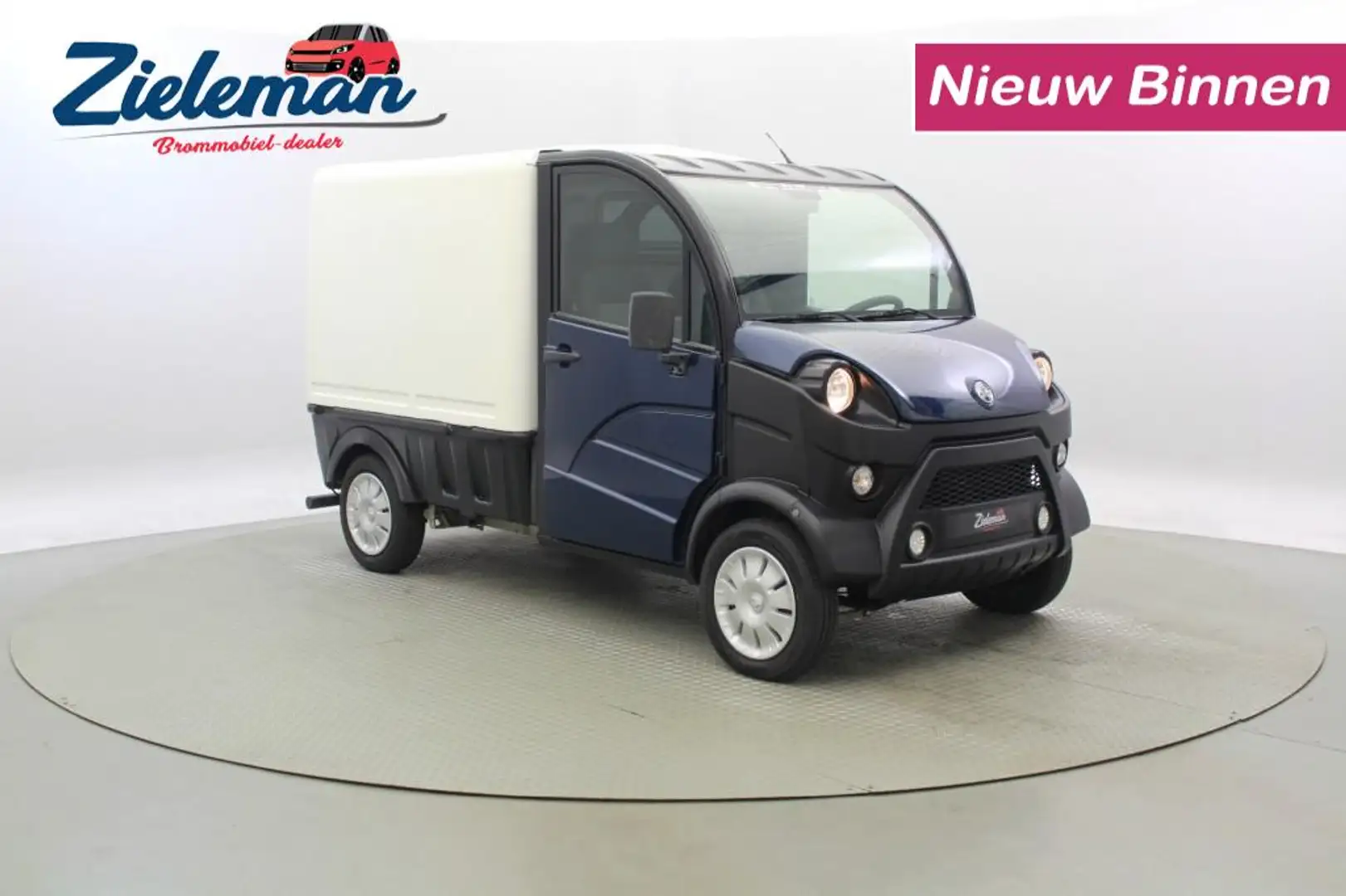 Aixam D-truck - 2021 - 3.343 km - Leer Blu/Azzurro - 1