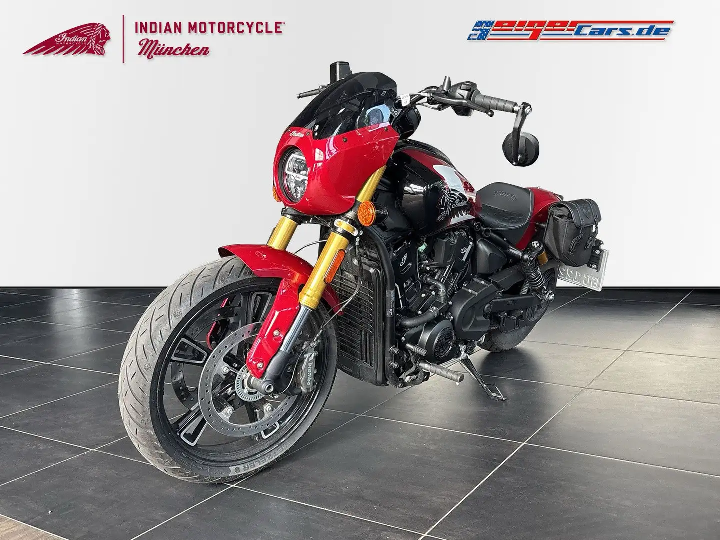 Indian Scout 101 Jekill & Hyde! Rouge - 1
