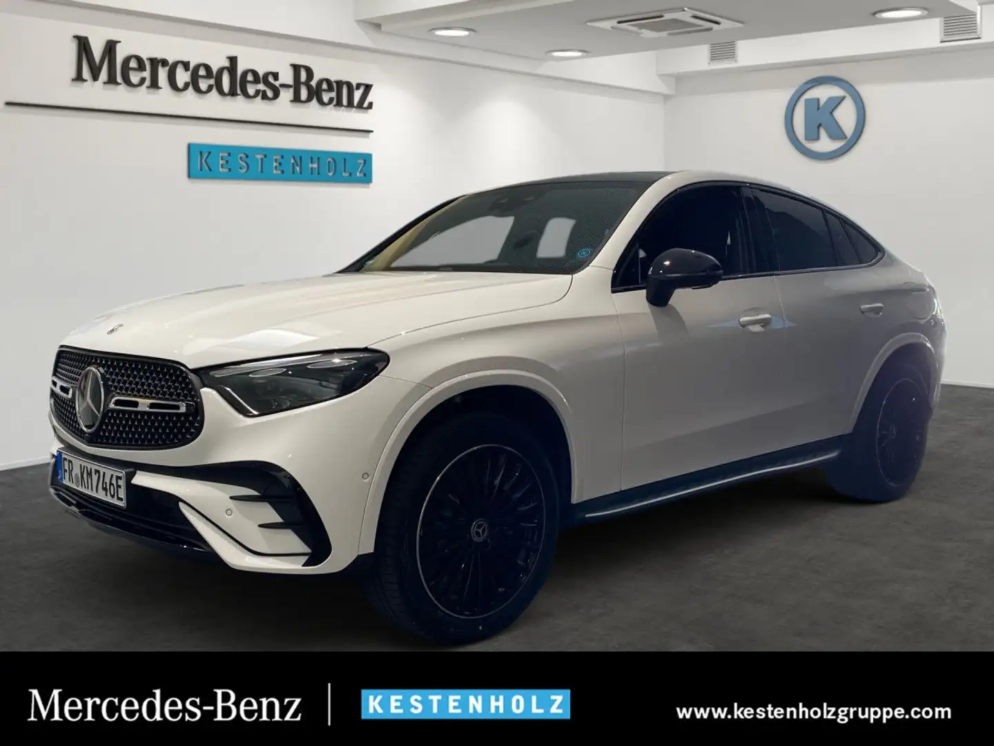 Mercedes-Benz GLC 300 de 4Matic AMG+AHK+PANO+KEYLESS+360° Weiß - 1