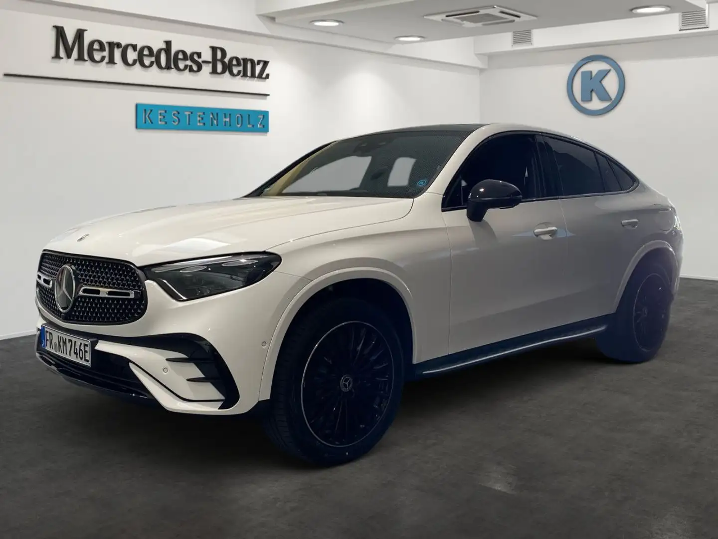 Mercedes-Benz GLC 300 de 4Matic AMG+AHK+PANO+KEYLESS+360° Blanc - 2