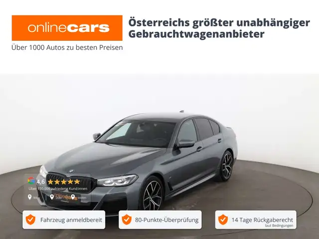 BMW 518 d Limousine M-Sport Aut LED 360-CAM AHK LEDER