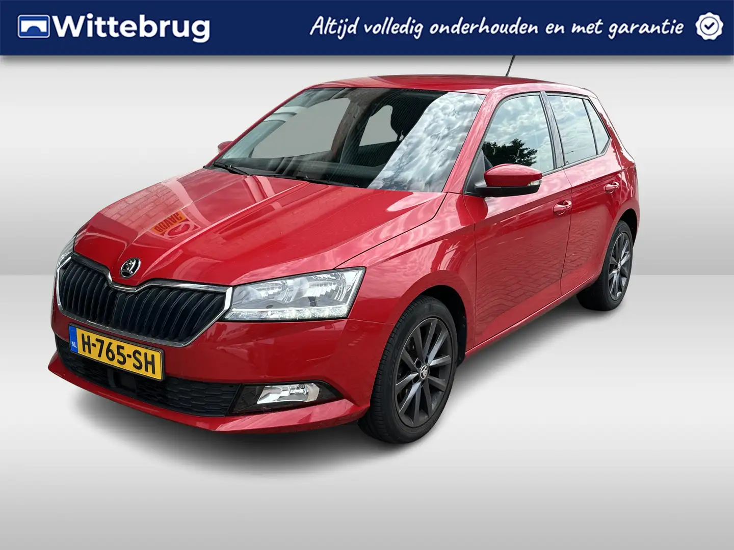 Skoda Fabia 1.0 TSI Business Edition / PARK. SENSOREN/ TREKHAA Rouge - 1
