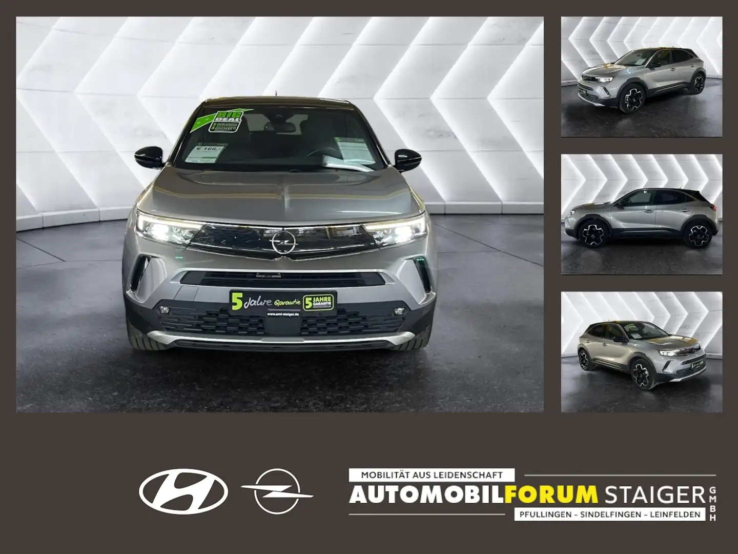 Opel Mokka-E Mokka e Ultimate ACC Fernlichtass. Kam. KeyLess Grigio - 1