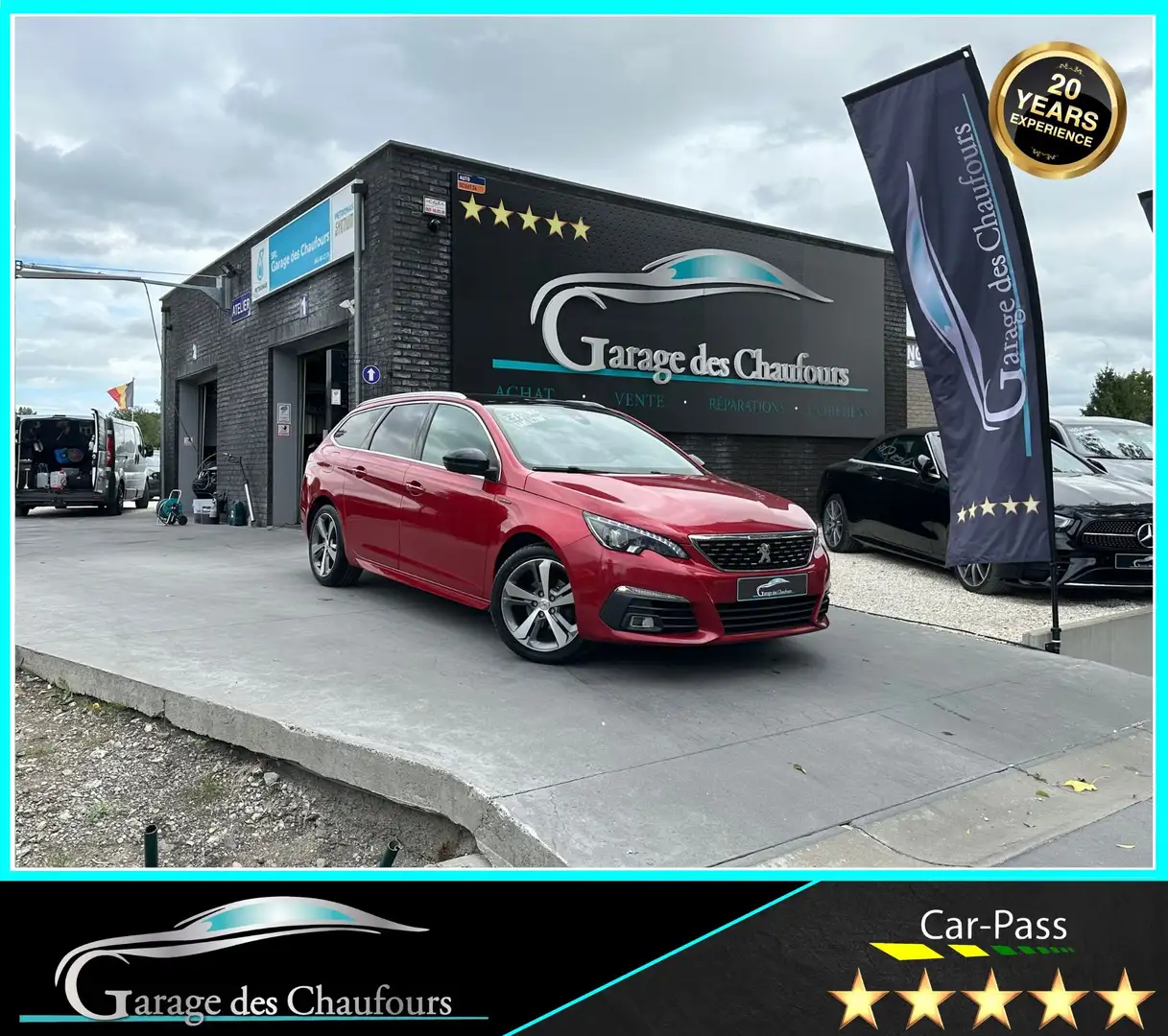 Peugeot 308 SW 1.6 BlueHDi - ! GT Line ! - T. Pano - Eu6b Rot - 1