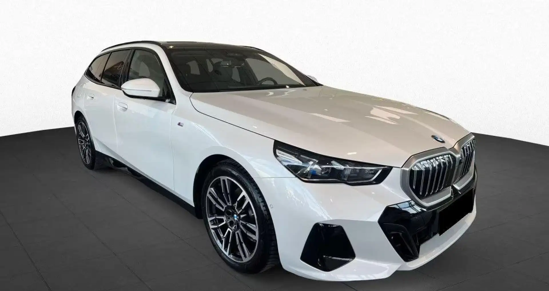 BMW 520 520D TOURING M SPORT PANORAMA 360 Bianco - 2