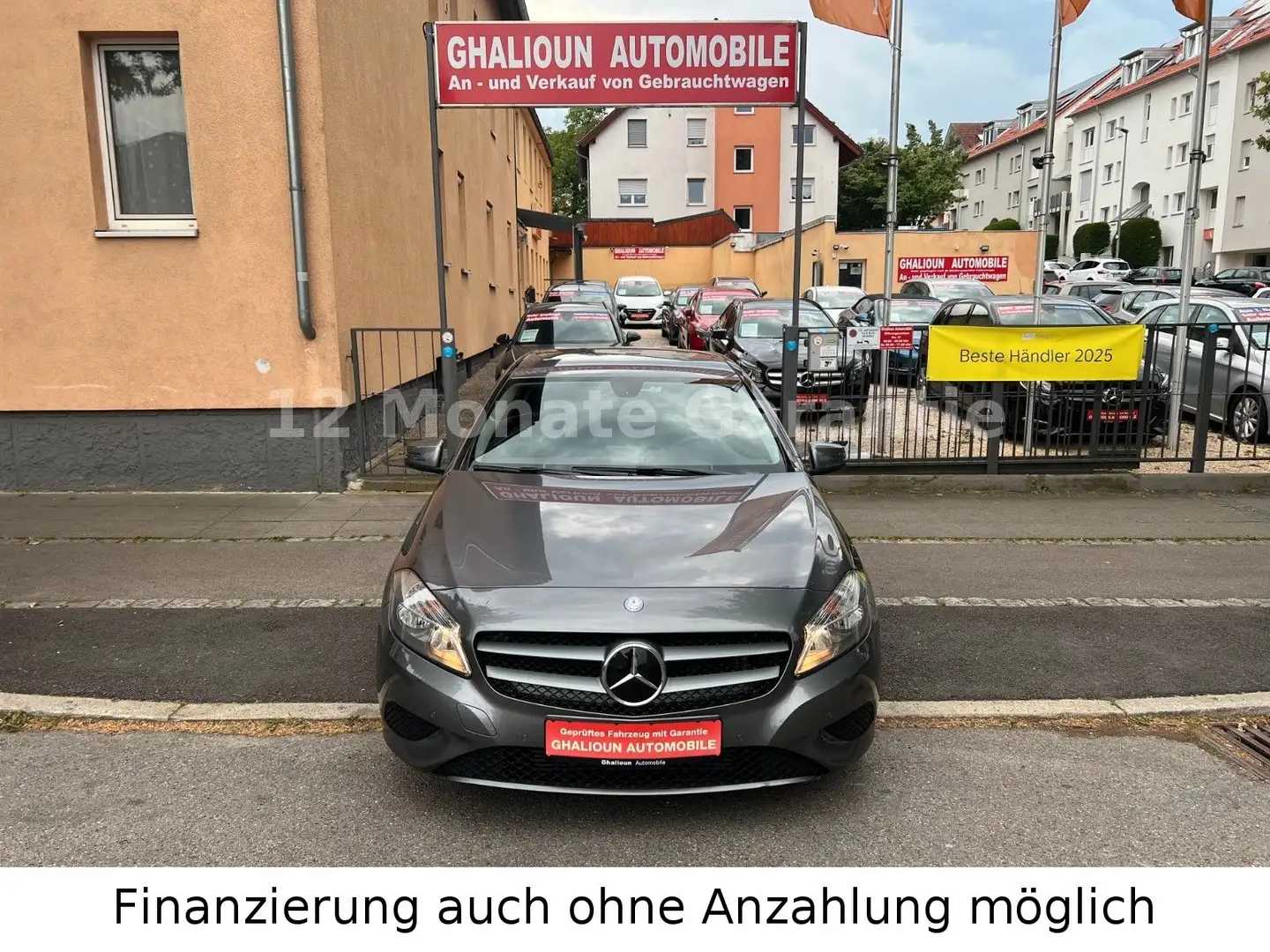 Mercedes-Benz A 180 A-Klasse A 180 BlueEfficiency 1 Hand Automatik Grijs - 1
