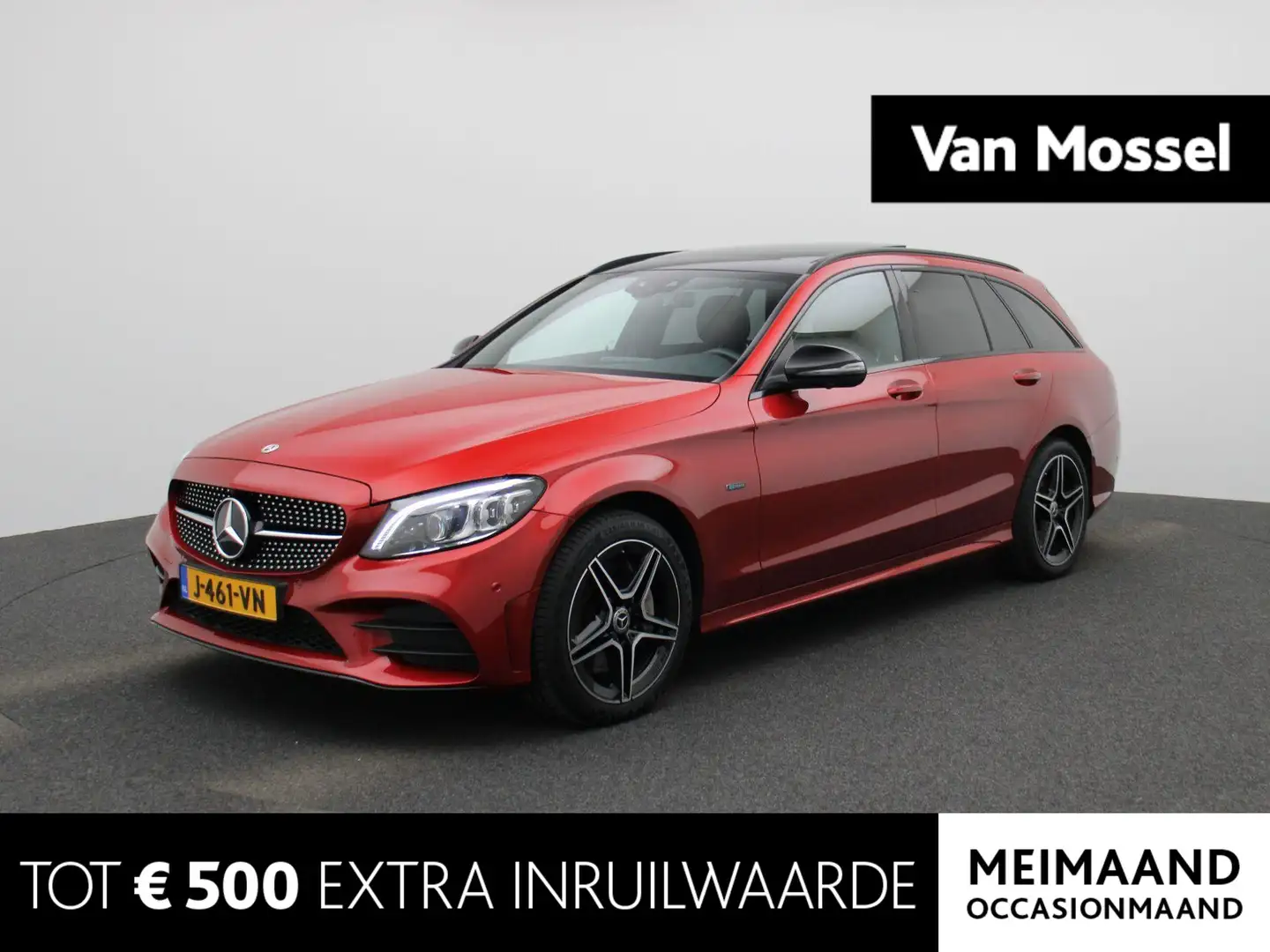 Mercedes-Benz C 300 Estate e Business Solution AMG Limited | Automaat Rood - 1
