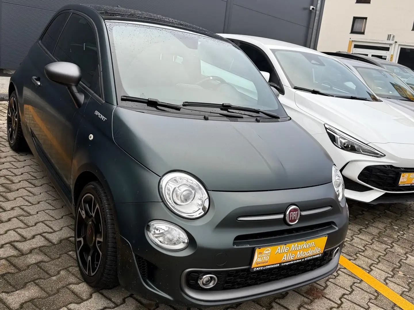 Fiat 500 Sport Grün - 1